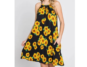 Floral Sun Dress Floral Sun Dress
