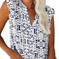 All Ruffles and Floral Top