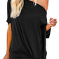 Black Off-The-Shoulder Top