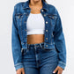 Denim Crop Jacket
