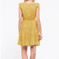 Flower Print Tiered Mini Dress